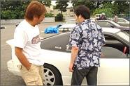 走る前にプレッシャーをかけたり･･･（笑）